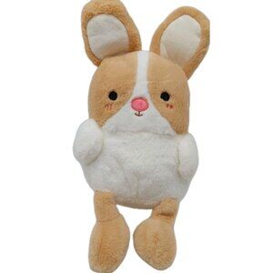 Bunny Rabbit Plush Tan White Stuffed Animal Sitting 8" Mty 2024 Easter